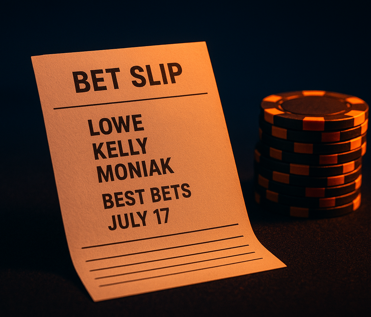 Editorial illustration for: MLB Player Props: Lowe, Kelly, Moniak Best Bets for July 17